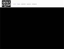 Tablet Screenshot of perezolivan.com